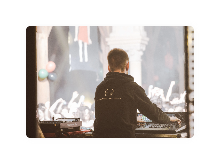 DJ en action